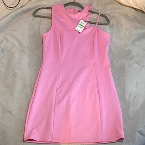 Material Girl Pink Mini Dress